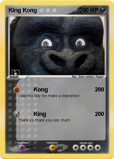 Pokemon King Kong
