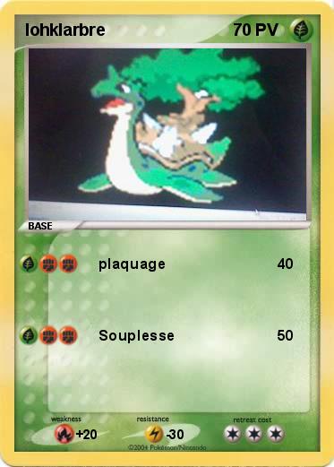 Pokemon lohklarbre