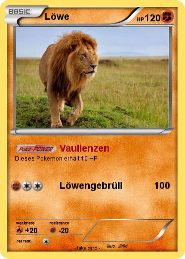 Pokemon Löwe