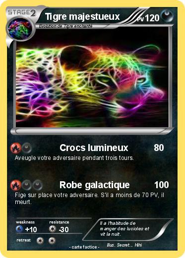 Pokemon Tigre majestueux