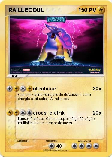 Pokemon RAILLECOUL