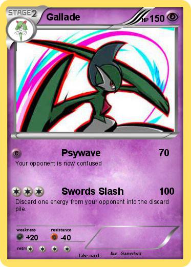 Pokemon Gallade