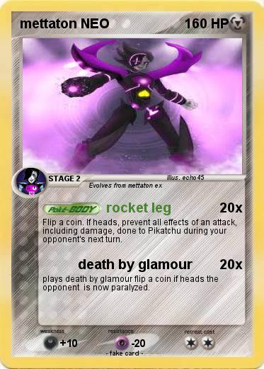 Pokemon mettaton NEO