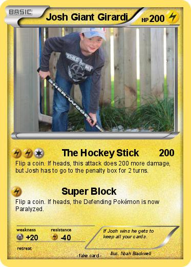 Pokemon Josh Giant Girardi
