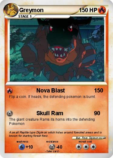 Pokemon Greymon
