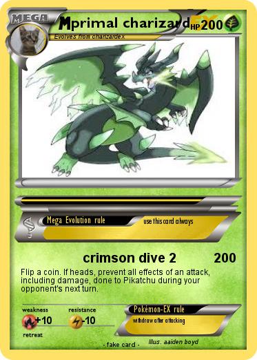 Pokemon primal charizard