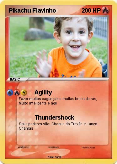 Pokemon Pikachu Flavinho
