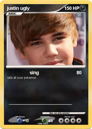 Pokemon justin ugly