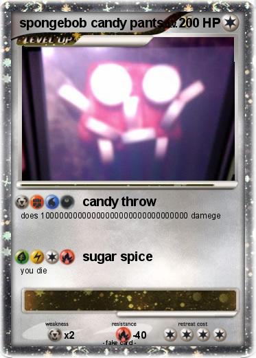 Pokemon spongebob candy pants