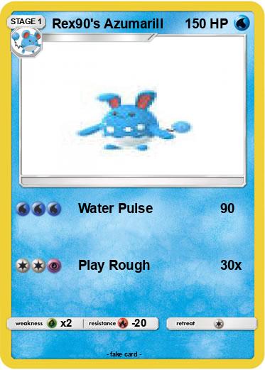 Pokemon Rex90's Azumarill