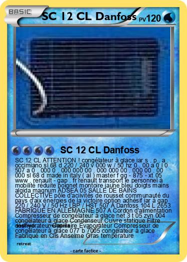 Pokemon SC 12 CL Danfoss
