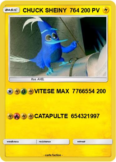 Pokemon CHUCK SHEINY  764