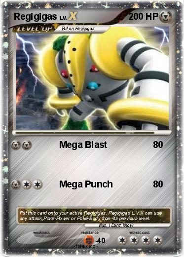 Pokemon Regigigas