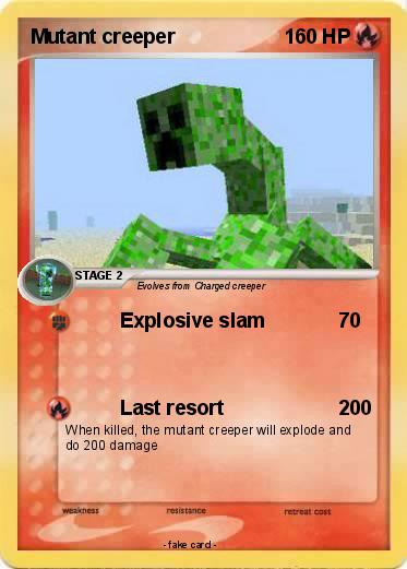 Pokemon Mutant creeper