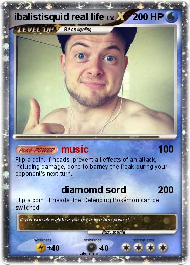Pokemon ibalistisquid real life