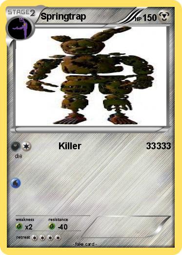Pokemon Springtrap