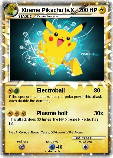 Pokemon Xtreme Pikachu lv.X