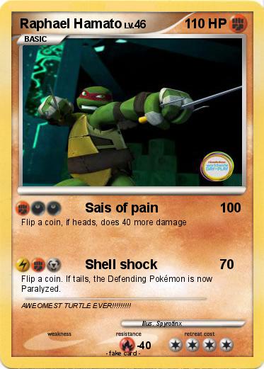 Pokemon Raphael Hamato