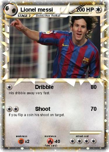 Pokemon Lionel messi