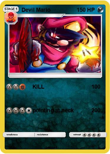 Pokemon Devil Mario