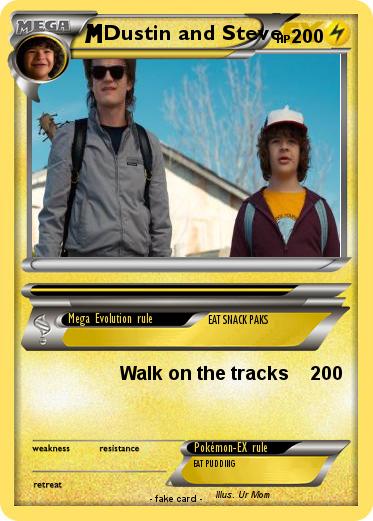 Pokemon Dustin and Steve