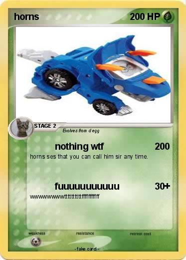 Pokemon horns