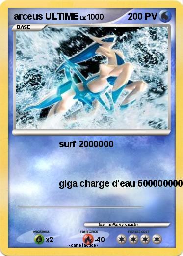 Pokemon arceus ULTIME