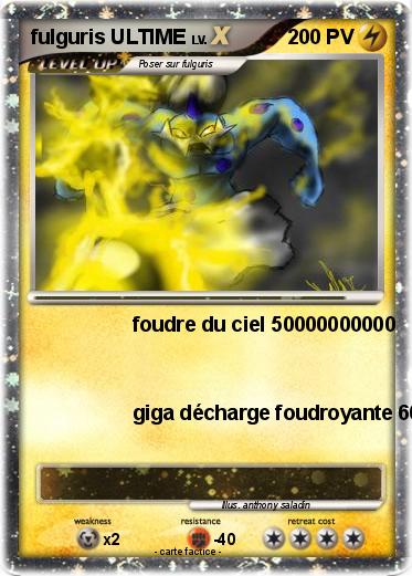 Pokemon fulguris ULTIME