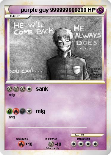 Pokemon purple guy 999999999