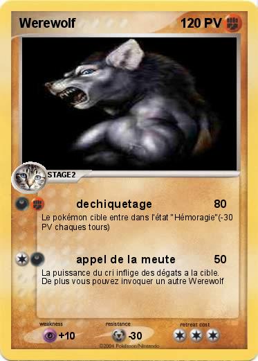 Pokemon Werewolf