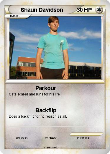 Pokemon Shaun Davidson