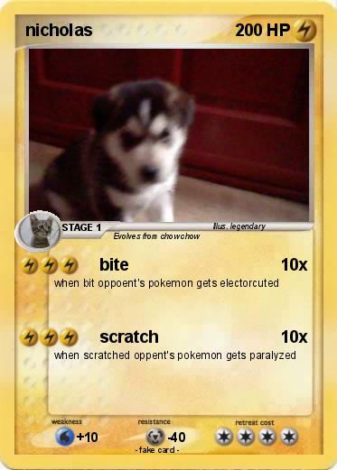 Pokemon nicholas