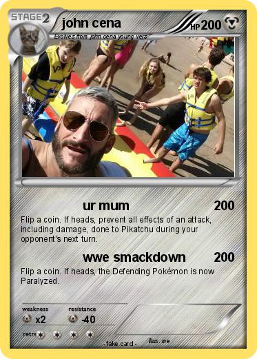 Pokemon john cena
