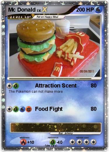 Pokemon Mc Donald