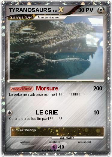 Pokemon TYRANOSAURS