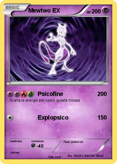 Pokemon Mewtwo EX