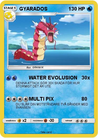 Pokemon GYARADOS