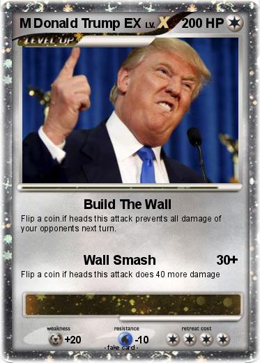 Pokemon M Donald Trump EX