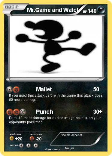 Pokemon Mr.Game and Watch