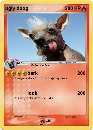 Pokemon ugly doog