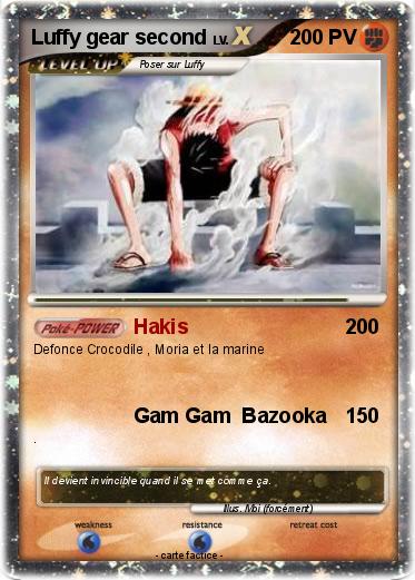 Pokemon Luffy gear second