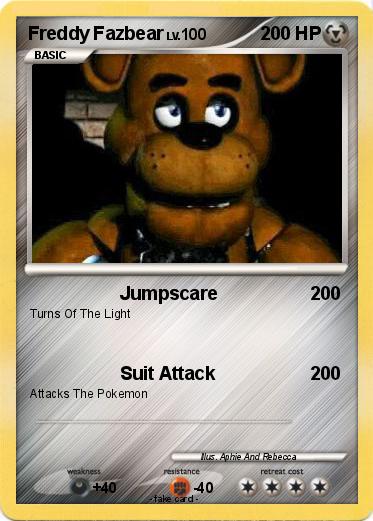 Pokemon Freddy Fazbear