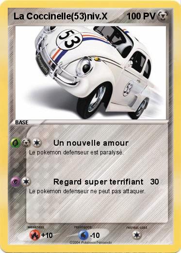 Pokemon La Coccinelle(53)niv.X