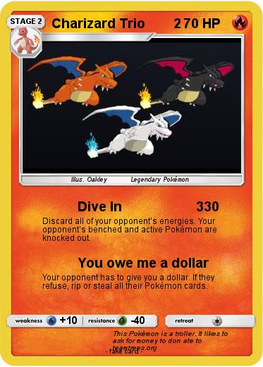Pokemon Charizard Trio        2
