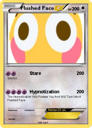 Pokemon Flushed Face