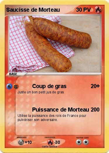 Pokemon Saucisse de Morteau