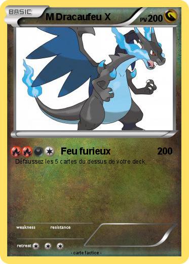 Pokemon M Dracaufeu X