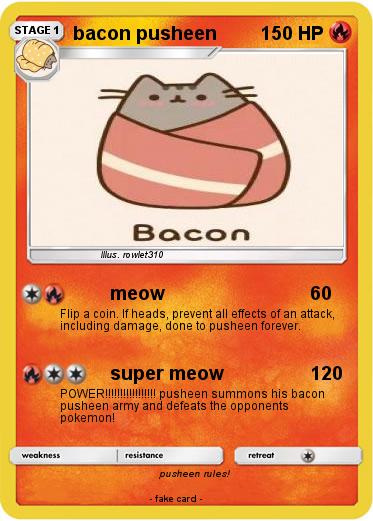 Pokemon bacon pusheen
