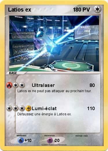 Pokemon Latios ex                            1