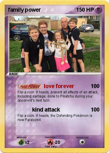 Pokemon family power